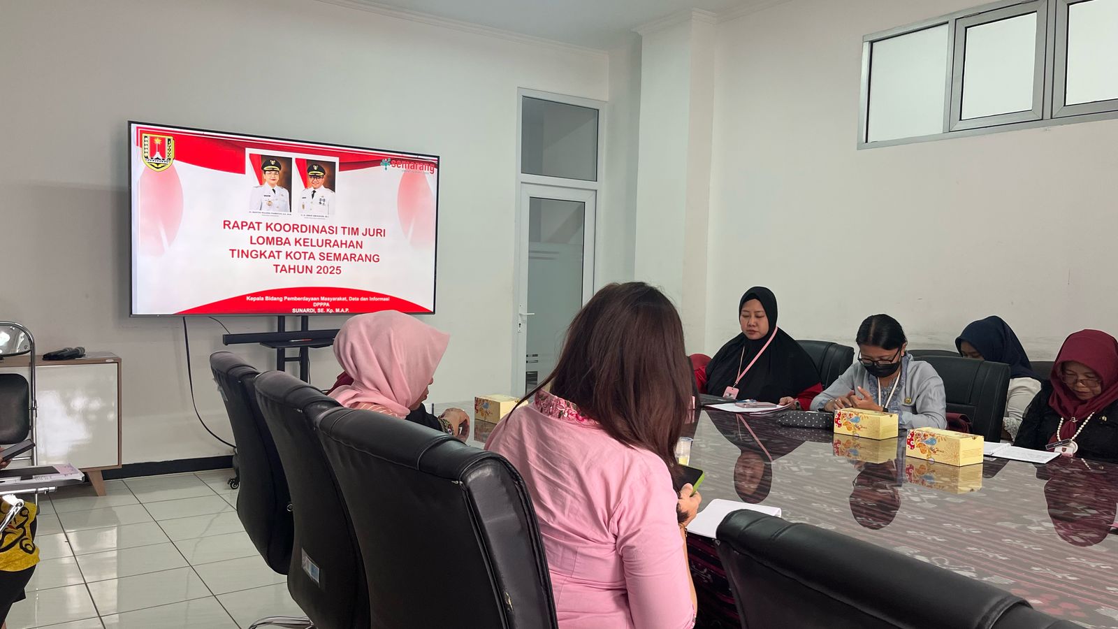 TIM JURI LOMBA KELURAHAN 2025 GELAR RAPAT KOORDINASI